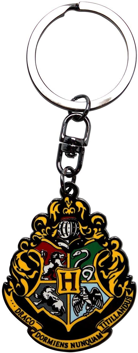 Harry Potter - Hogwarts Crest Metal Keychain