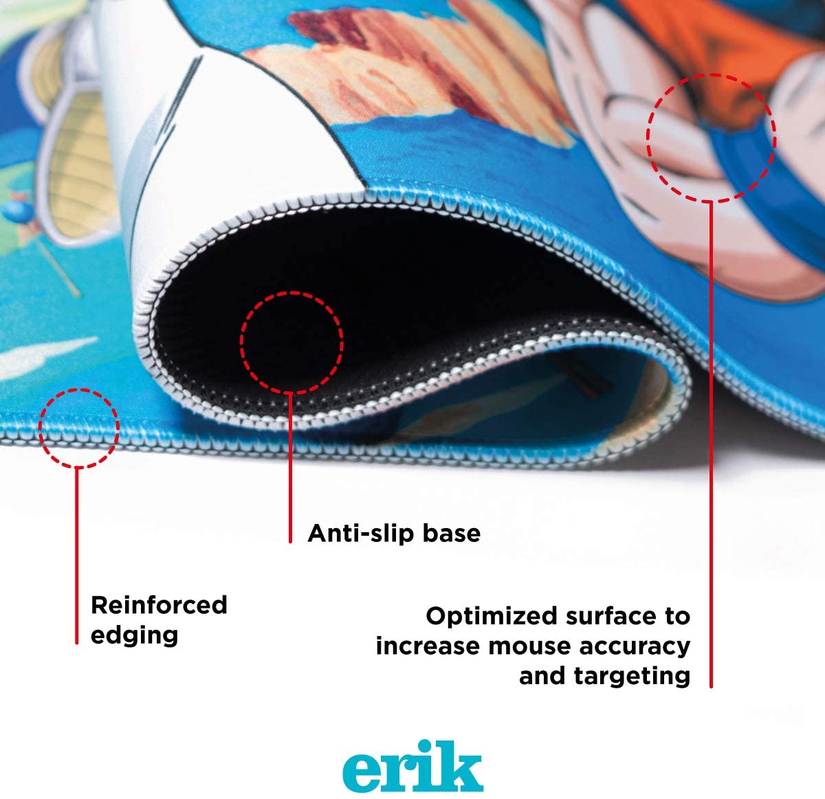 Dragon Ball Z - Tapis de Souris Freezer XL - flash vidéo