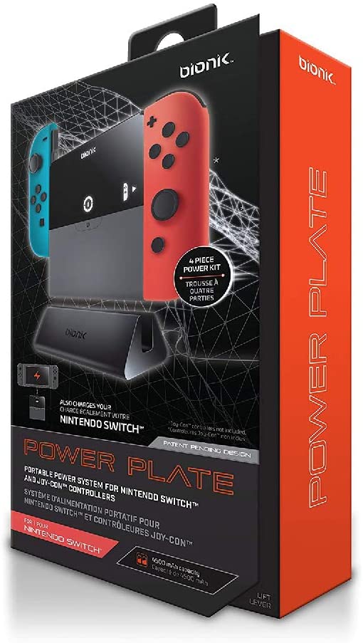 Bionik - Power Plate Portable Power System for Nintendo Switch - flash vidéo