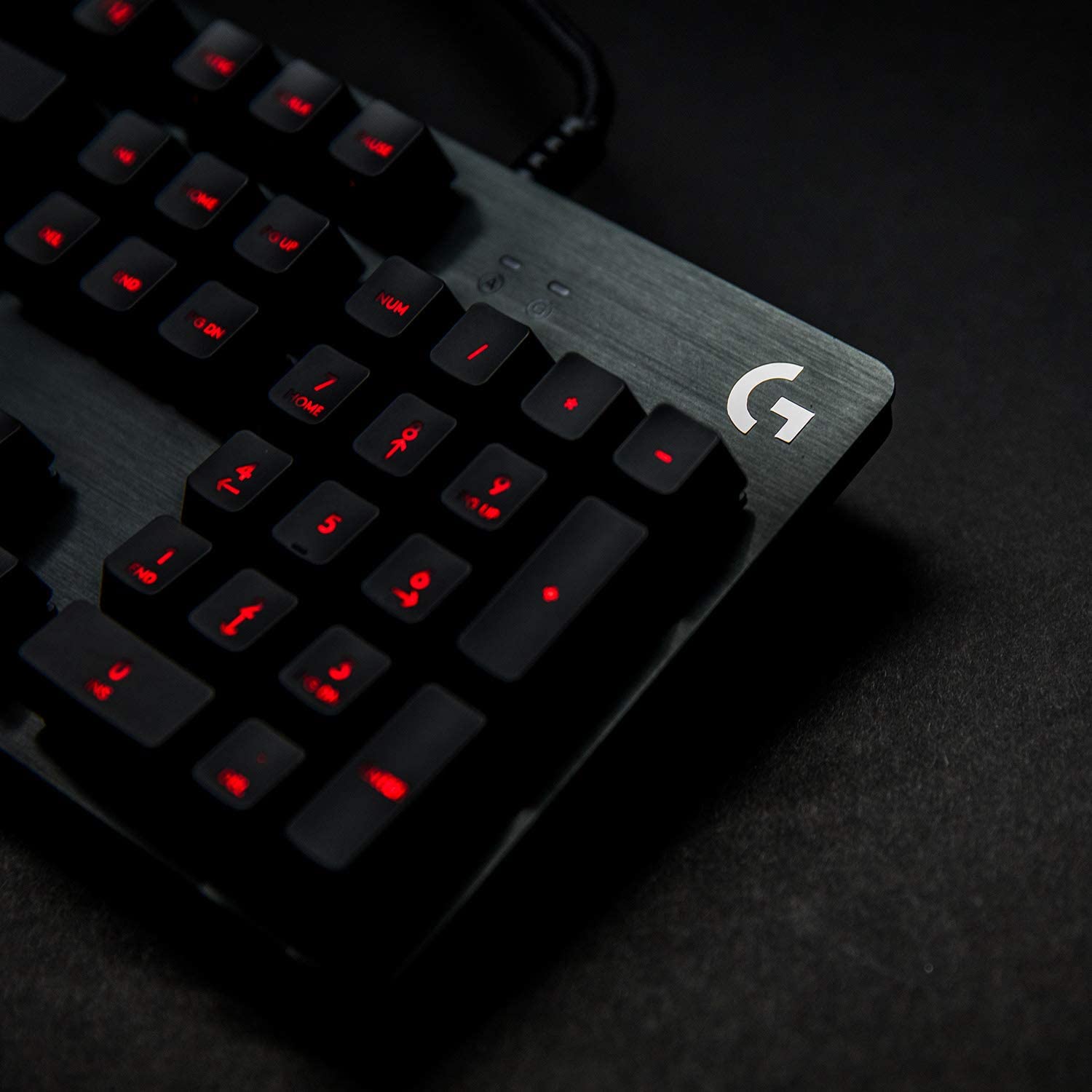 Logitech Clavier mécanique de jeu G413 Carbon - Azerty BE - flash vidéo