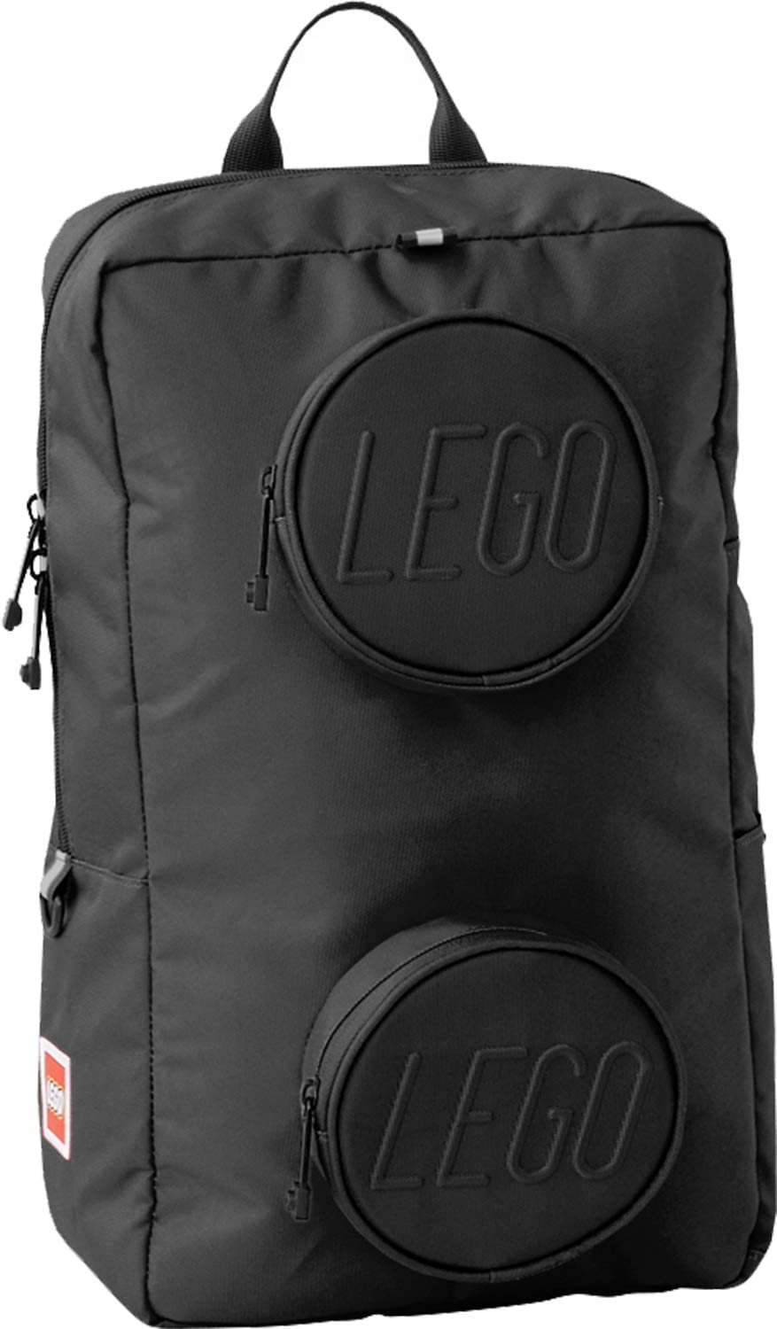 Sac à dos scolaire Lego Signature Brique Lego 1x2 18L - Noir - flash vidéo