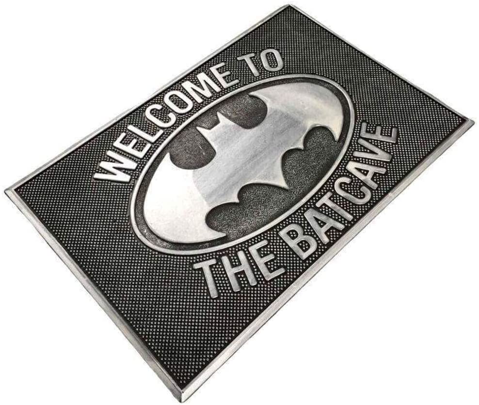 Batman - Tapis de porte en caoutchouc "Welcome to the Batcave"
