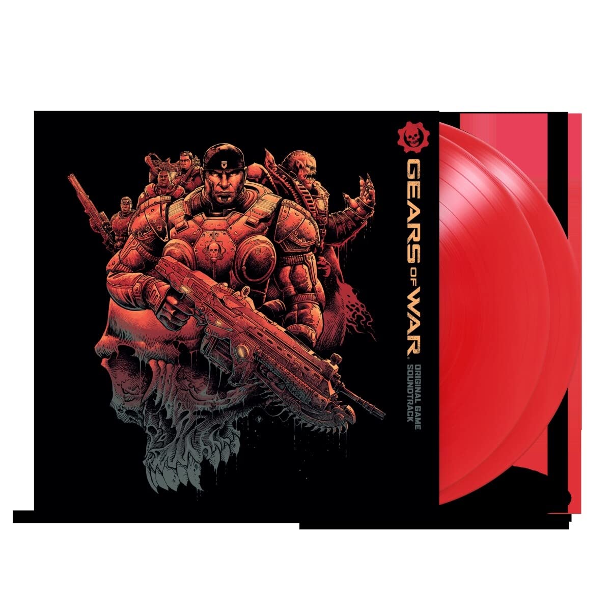 Gears of War Remastered Original Soundtrack - 2-LP Red Vinyl