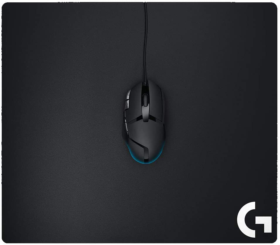 Logitech Tapis de souris de jeu G640 en tissu - flash vidéo