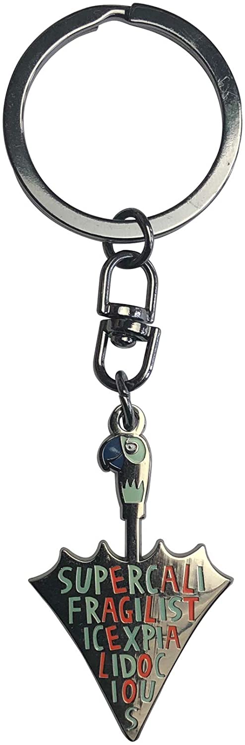 § Disney - Mary Poppins Umbrella Metal Keychain - flash vidéo