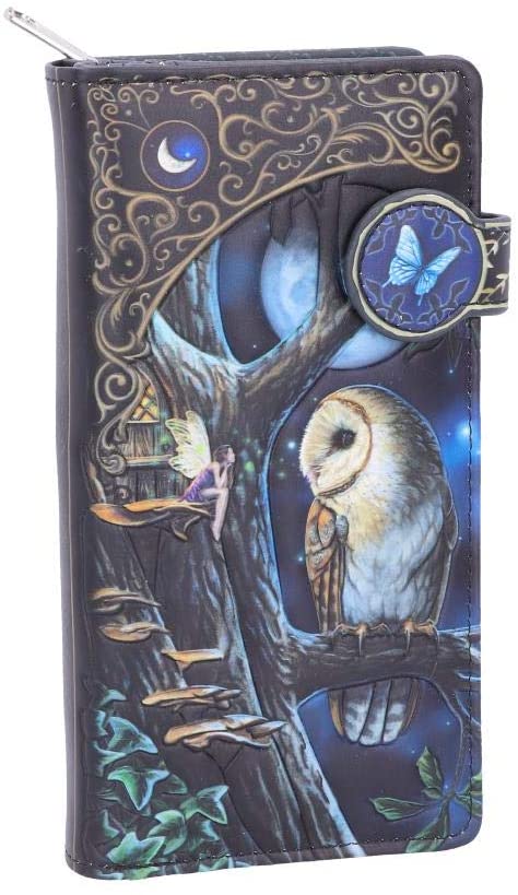 Fairy Tales - Porte-monnaie en relief fée et hibou 18.5cm - flash vidéo