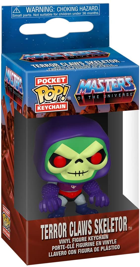 Funko Pocket Pop! Keychain: Masters of the Universe - Terror Claws Skeletor ENG Merchandising - flash vidéo