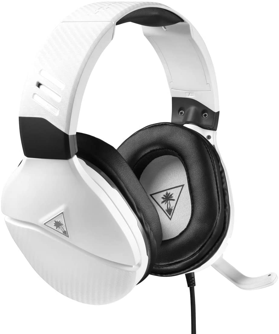 Turtle Beach Casque de jeu filaire Ear Force Recon 200 Blanc pour Xbox Series, Xbox One, PS5, PS4, PC et Mobile - flash vidéo