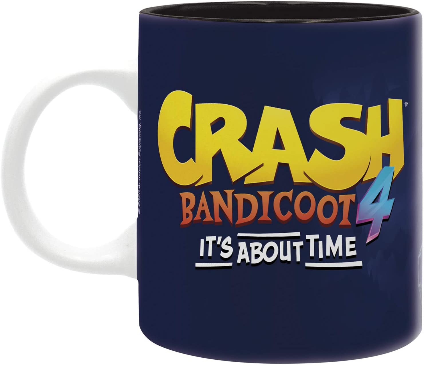 § Crash Bandicoot - Mug "It's About Time" 320ml - flash vidéo