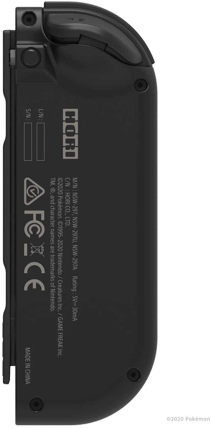 HORI - Nintendo Switch D-Pad Controller (L) Pikachu Black & Golden Edition - flash vidéo