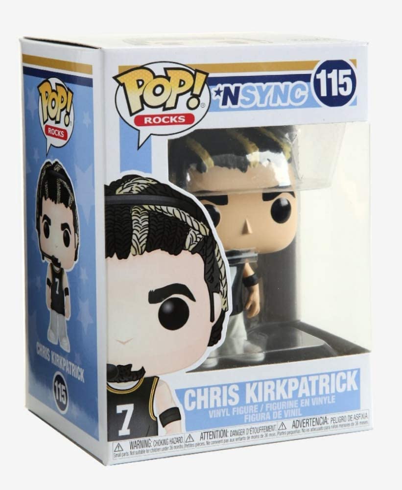 Funko Pop! Rocks NSYNC Chris Kirkpatrick - flash vidéo