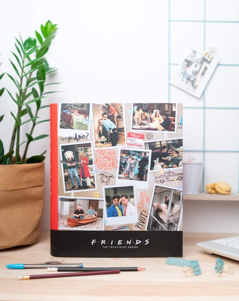 Friends - Classeur Premium à 2 anneaux avec élastique - flash vidéo
