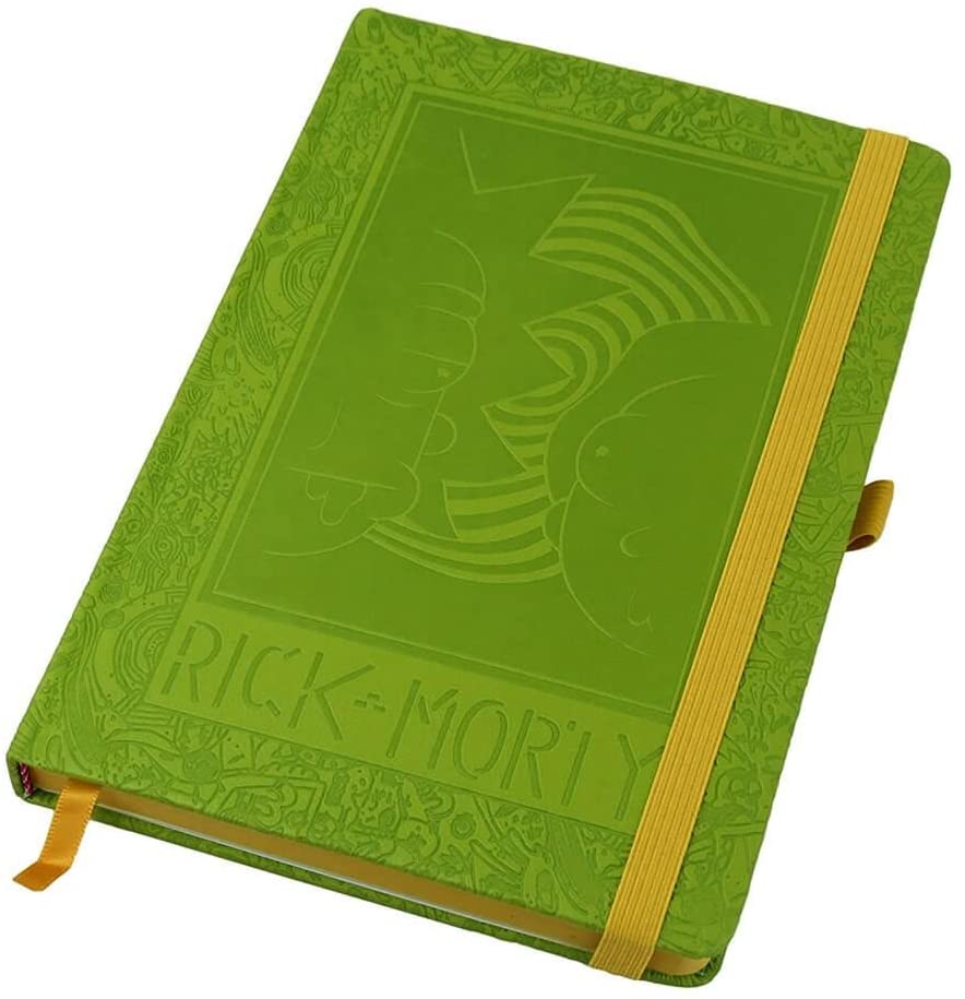 § Rick and Morty - Face 2 Face Premium A5 Notebook - flash vidéo