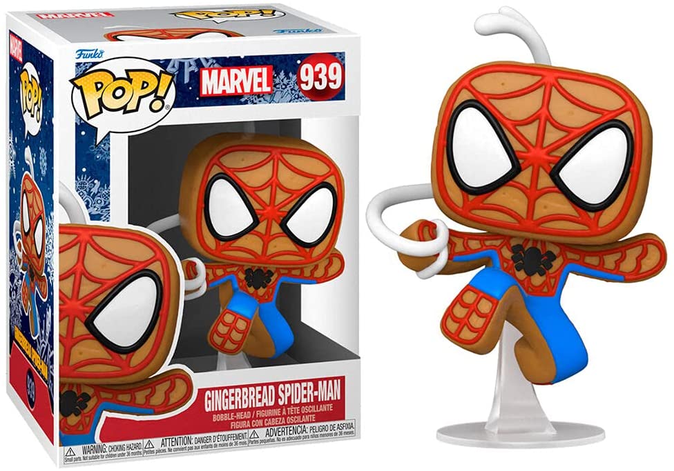 Funko Pop! Marvel: Holiday - Gingerbread Spider-Man - flash vidéo