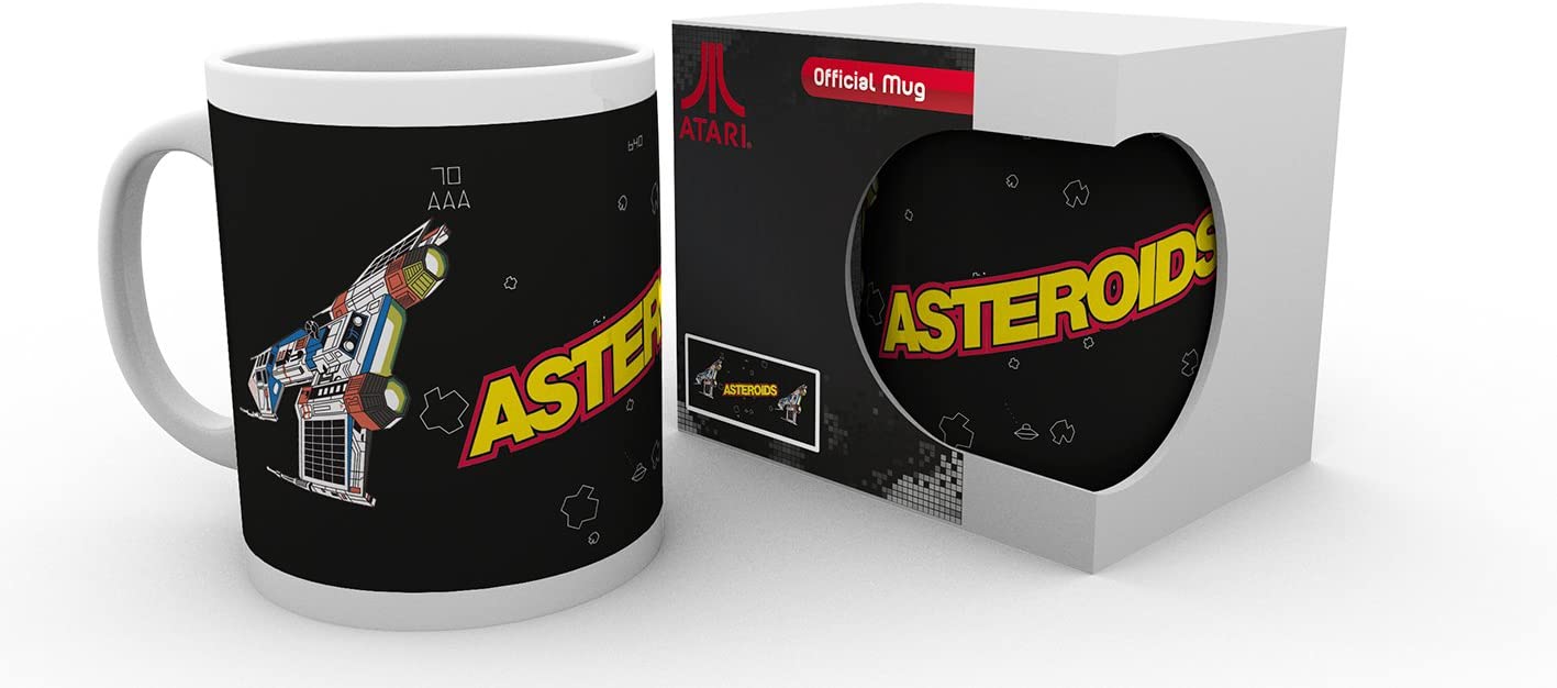 Atari Mug - Black Asteroids