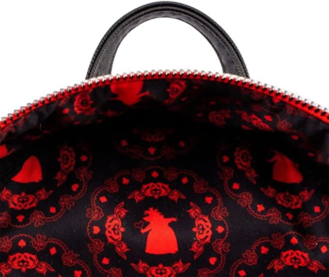 Loungefly: Disney Villains Scene Series - Queen of Hearts Mini Backpack - flash vidéo