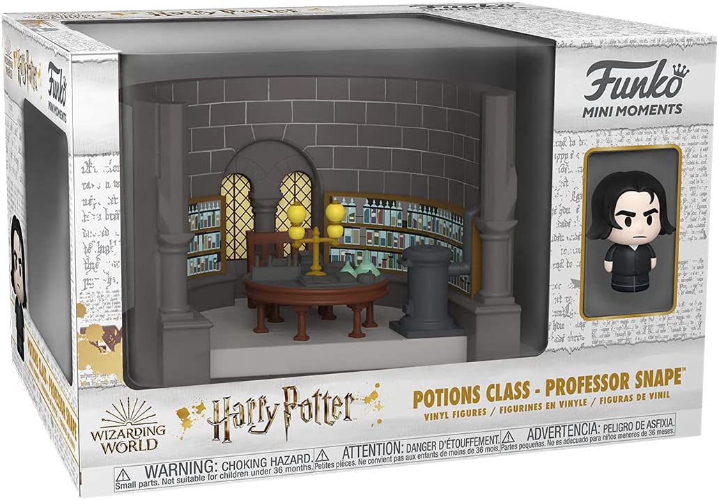 Funko Mini Moments Harry Potter Anniversary: Potions Class - Professor Snape (with Professor Slughorn Chase)