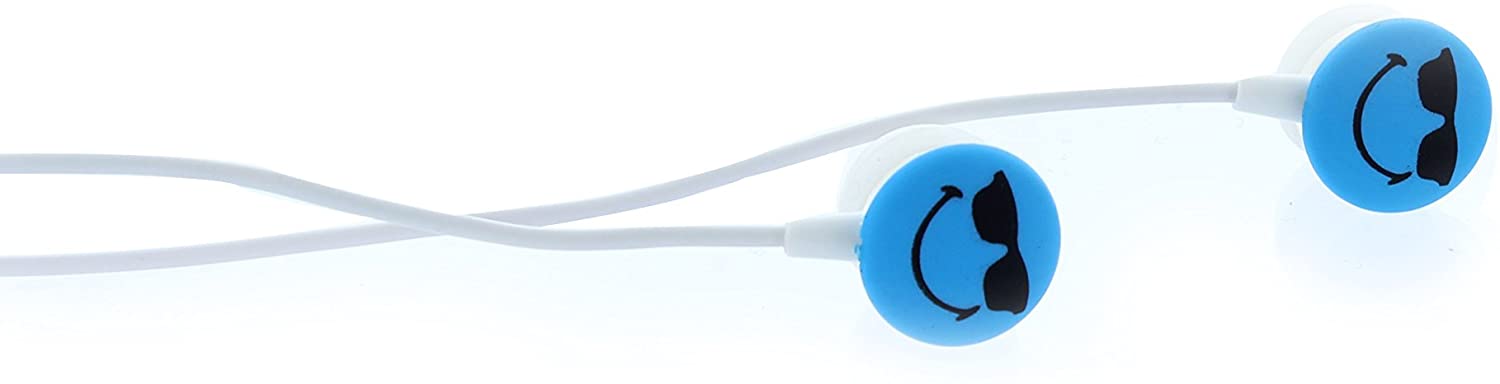 Smiley World - Ecouteurs intra-auriculaires Color Therapy Bleu