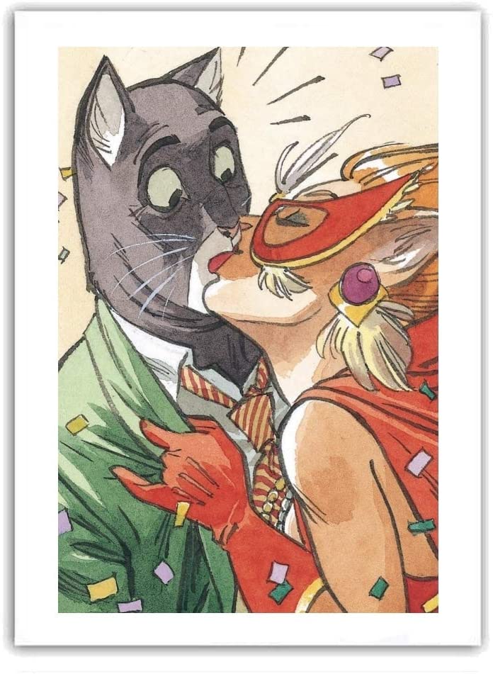 Blacksad - Affiche - Le baiser - flash vidéo