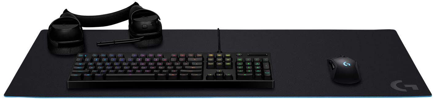 Logitech Tapis de souris de jeu G840 XL en tissu - flash vidéo
