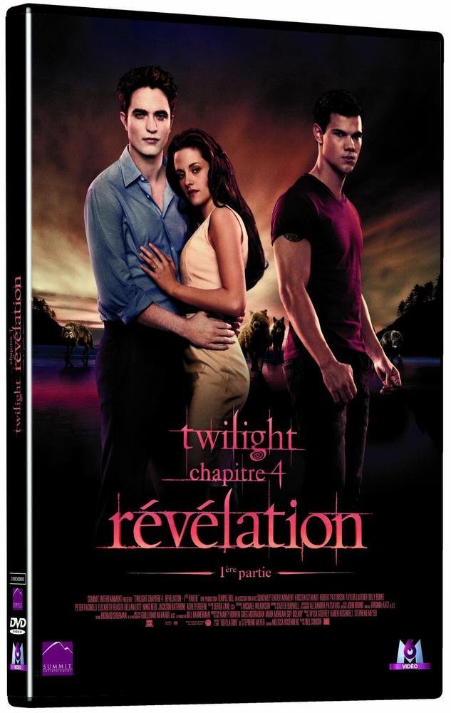 Twilight chapitre 4 révélation partie 1 [DVD à la location] - flash vidéo
