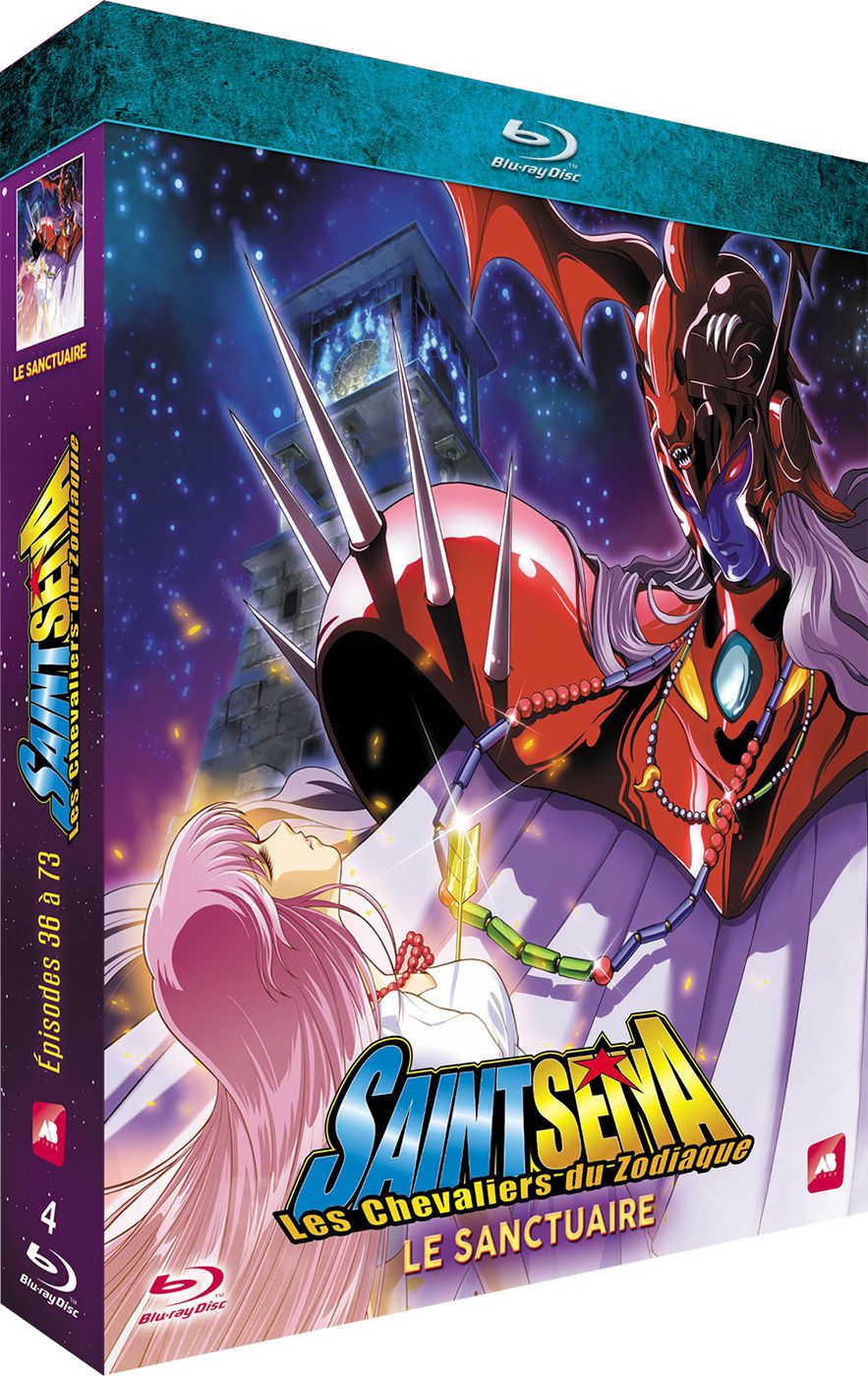Saint Seiya - Partie 2 - Coffret [Blu-Ray] - Non censurée - flash vidéo