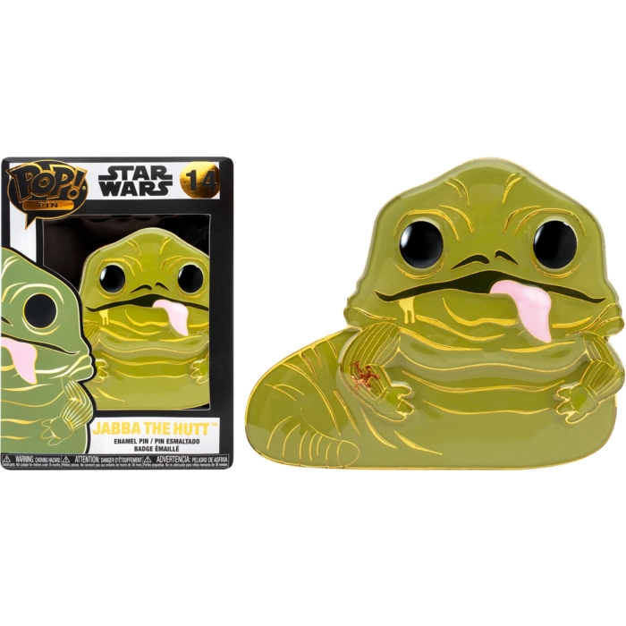 Funko Pop! Pin: Star Wars - Jabba The Hutt (with Chase) - flash vidéo