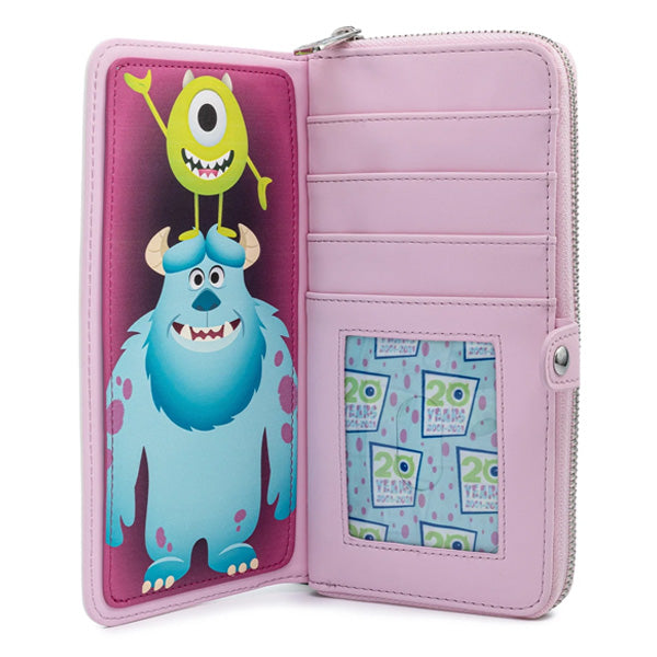 Loungefly: Pixar Monster Inc. Boo's Door Zip Around Wallet - flash vidéo