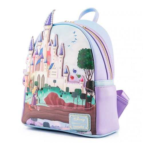 Loungefly: Disney Princess Castle Series - Sleeping Beauty Mini Backpack - flash vidéo