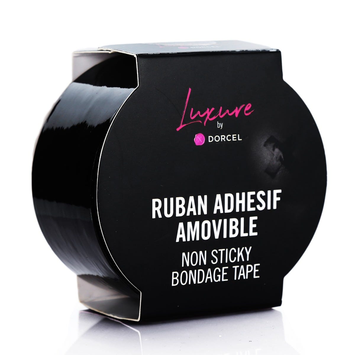 Ruban Noir Rouge Bondage Tape BDSM 15 m - flash vidéo