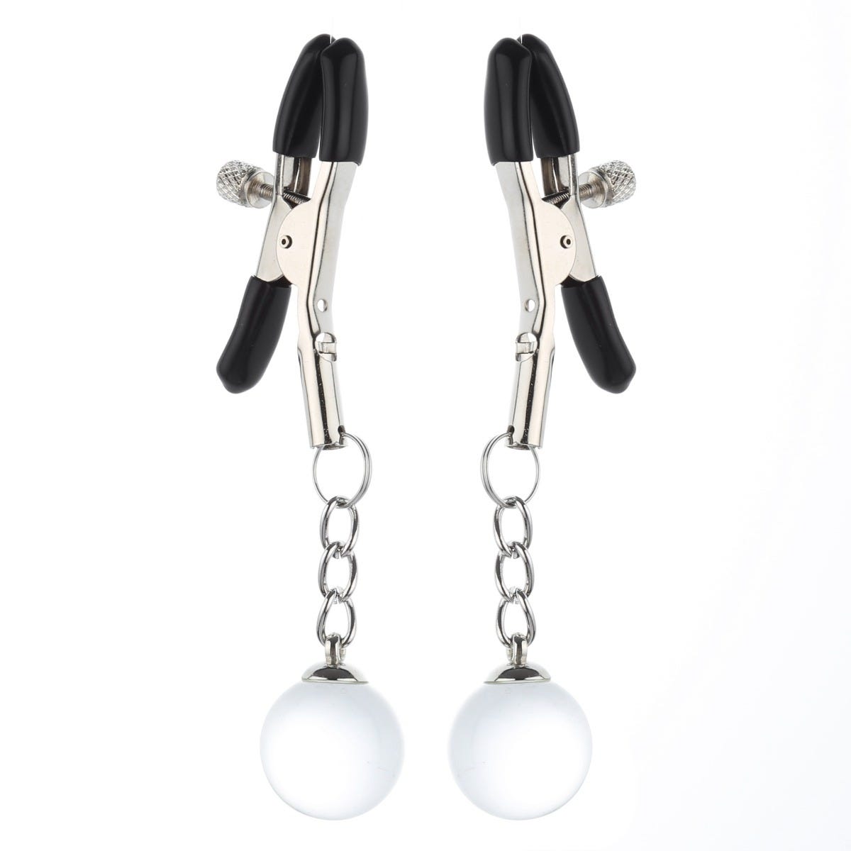 Marc Dorcel - Pinces à tétons BDSM Pampille Perle en Verre - flash vidéo