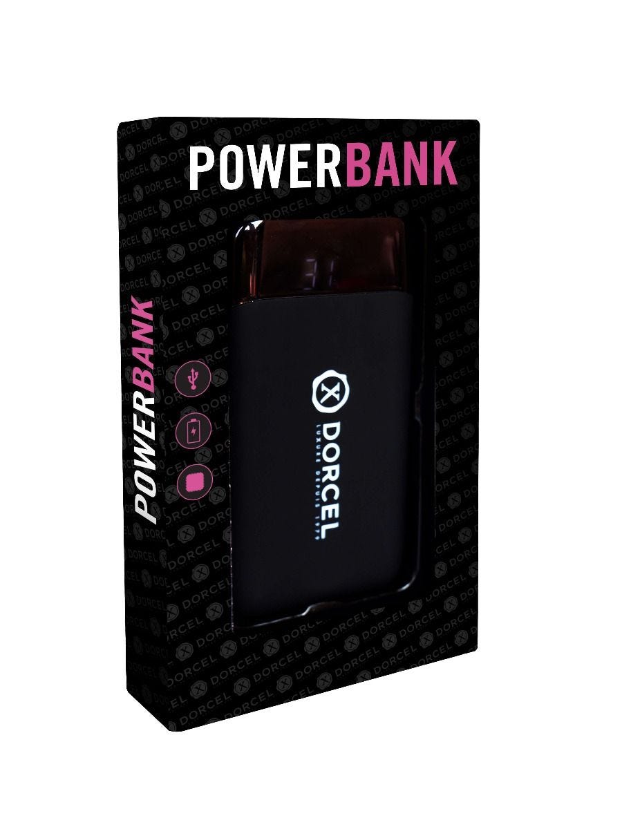 Dorcel - Batterie externe USB chargeur sextoys 10000 MAH - flash vidéo