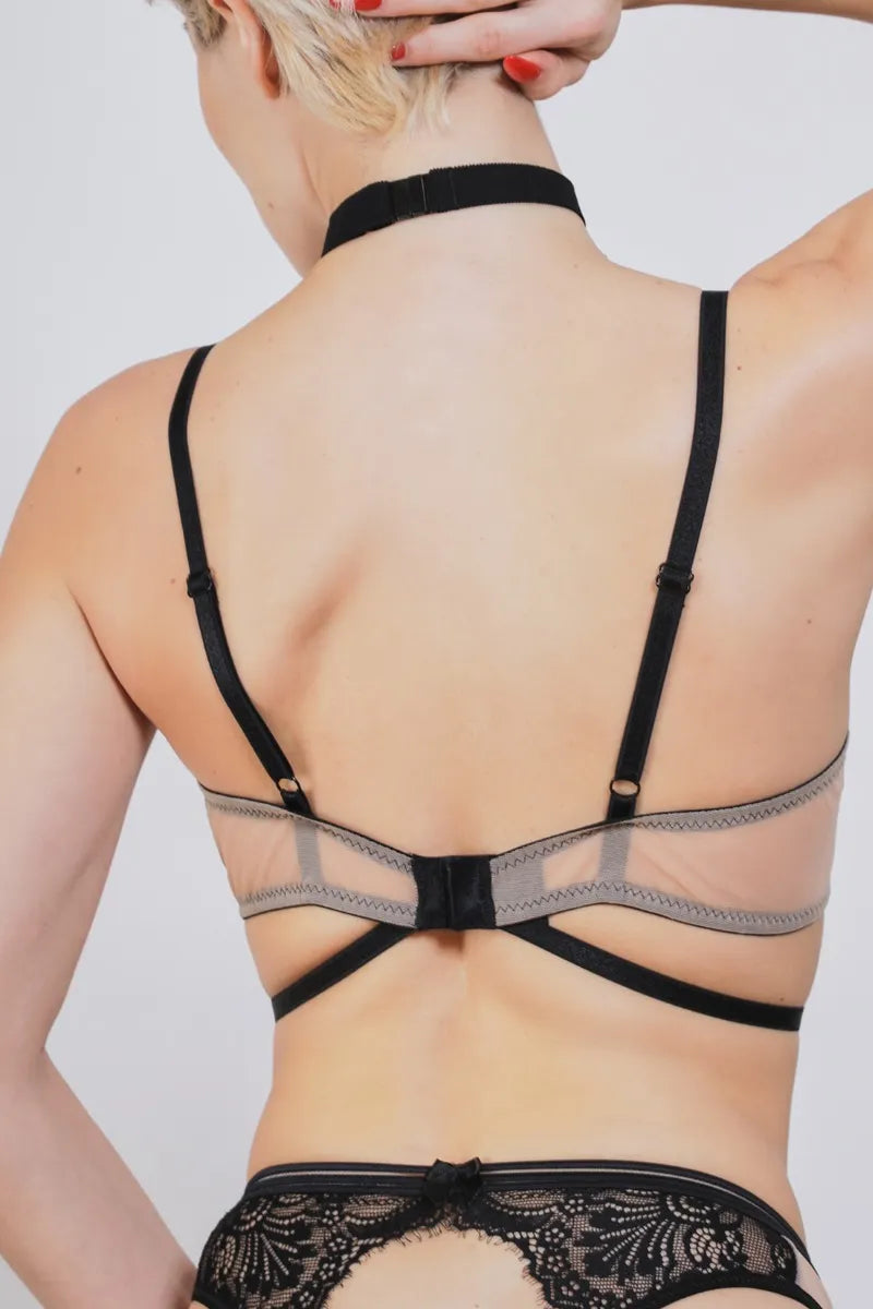 Soutien-Gorge Ouvert Nude Avec Coques - flash vidéo
