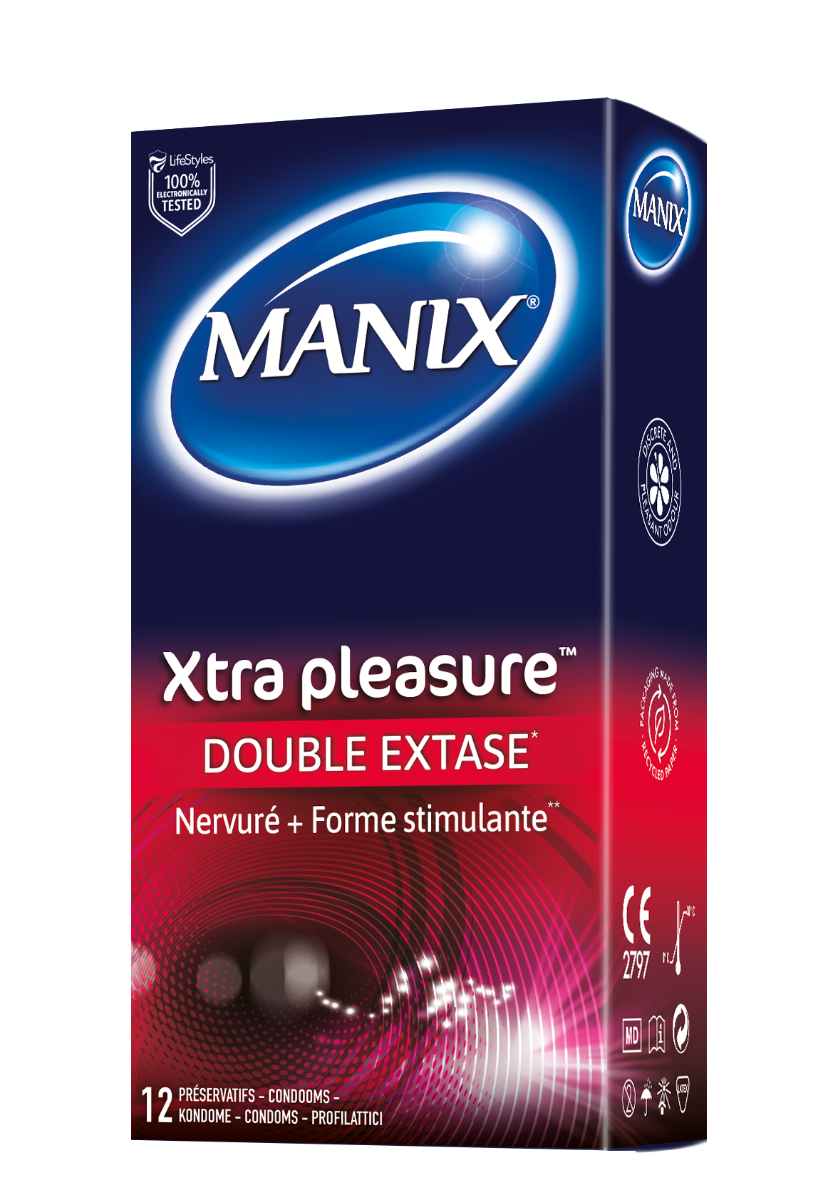 Dorcel - Préservatifs Manix Xtra Pleasure x 12 [Bien-être]