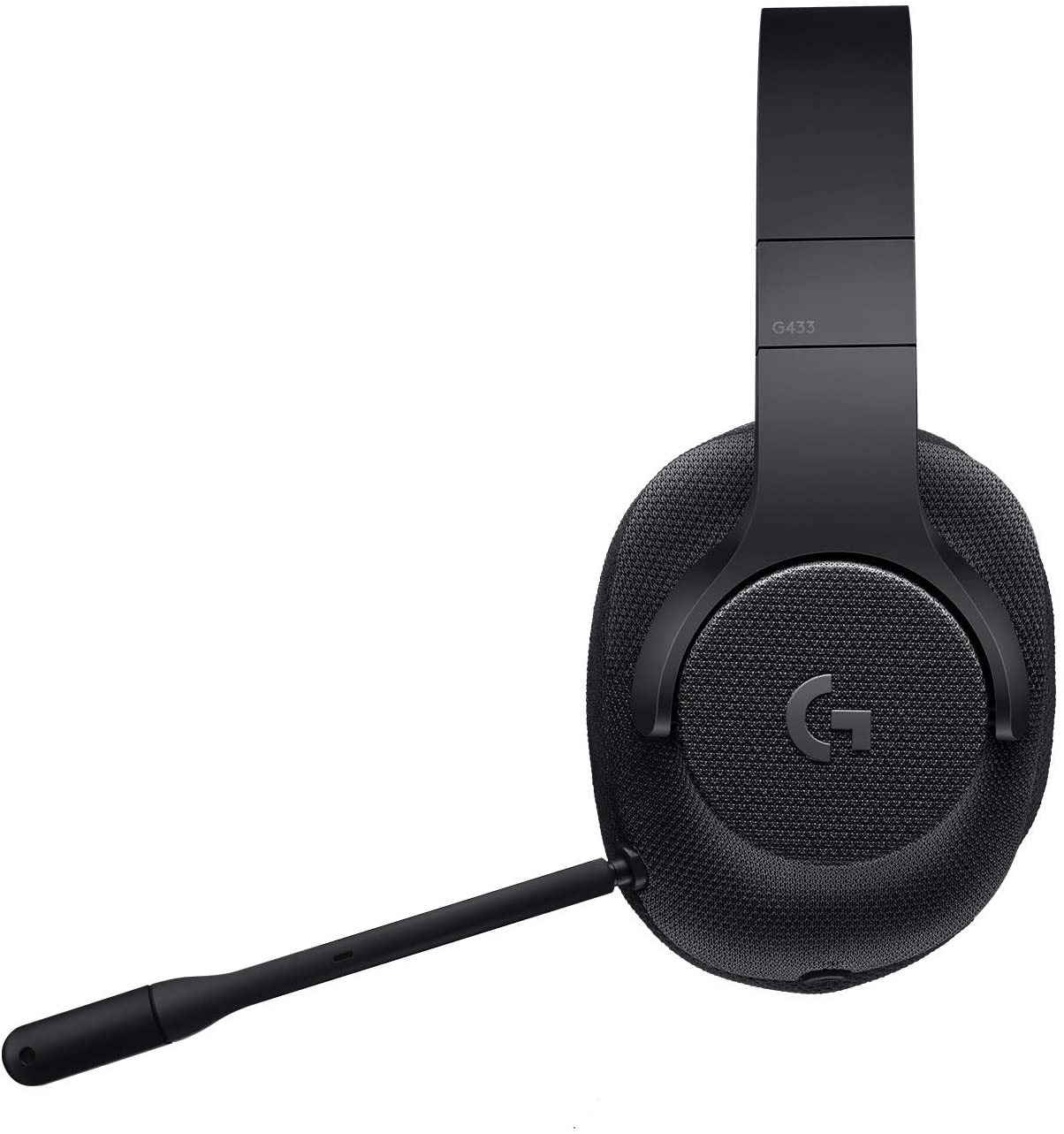 Logitech Casque de jeu 7.1 Surround G433 Triple Black pour PC, PS4, Xbox One, Switch et Mobile - flash vidéo