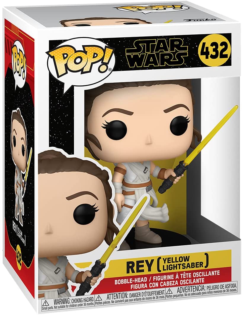 Funko Pop! Star Wars: The Rise of the Skywalker - Rey (with Yellow Saber) ENG Merchandising