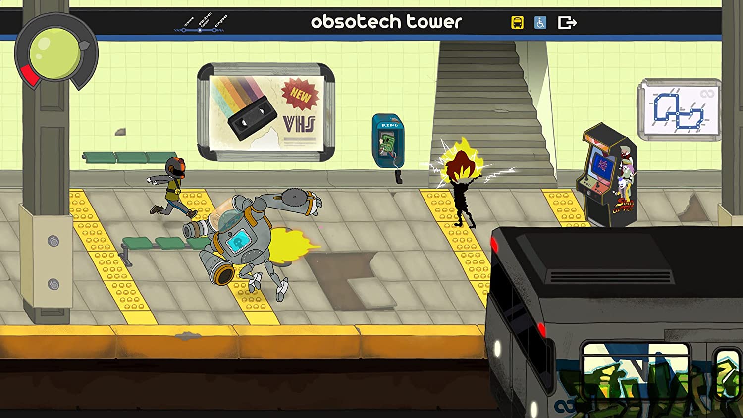 Psychotic's Colossus Down - Destroy'em Up Edition - flash vidéo