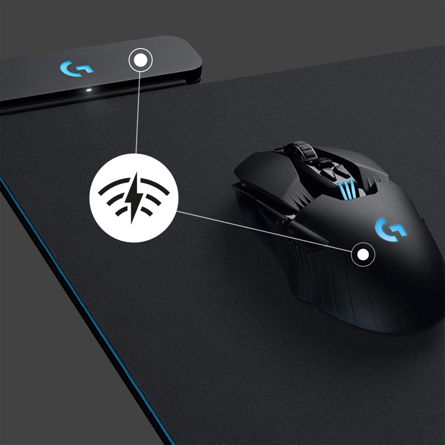 Logitech Système de charge sans fil POWERPLAY - flash vidéo
