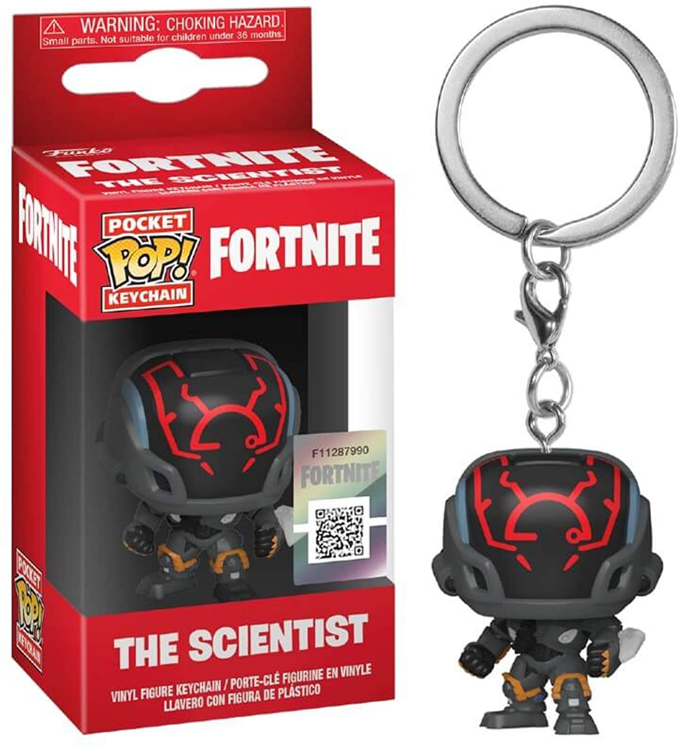 Funko Pocket Pop! Keychain: Fortnite - The Scientist - flash vidéo