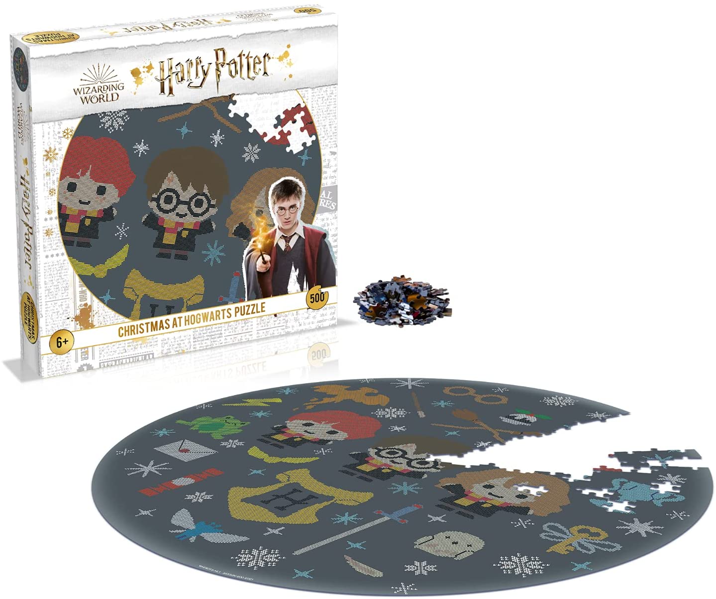 Harry Potter - Un Noël à Poudlard Puzzle 500 pcs