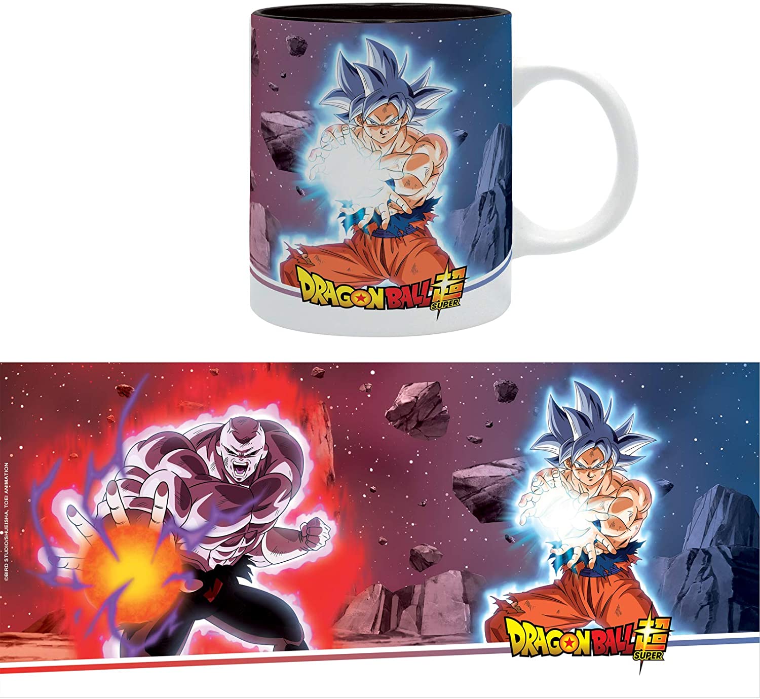 Dragon Ball Super - Goku UI Vs Jiren Mug 320ml - flash vidéo