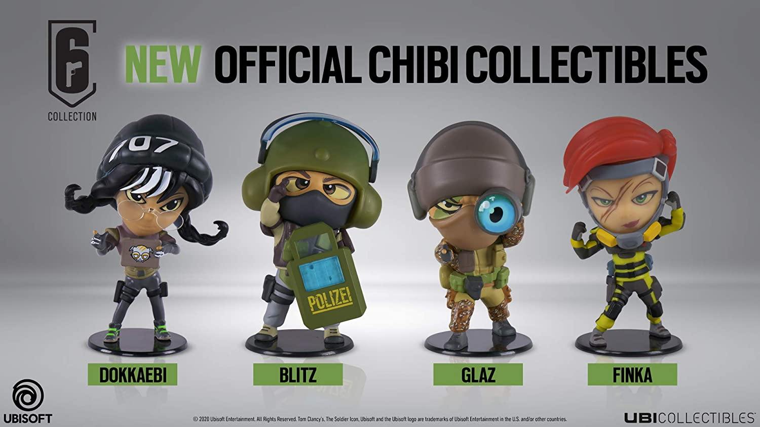 Ubicollectibles Six Collection Blitz Chibi Figure 10cm - flash vidéo