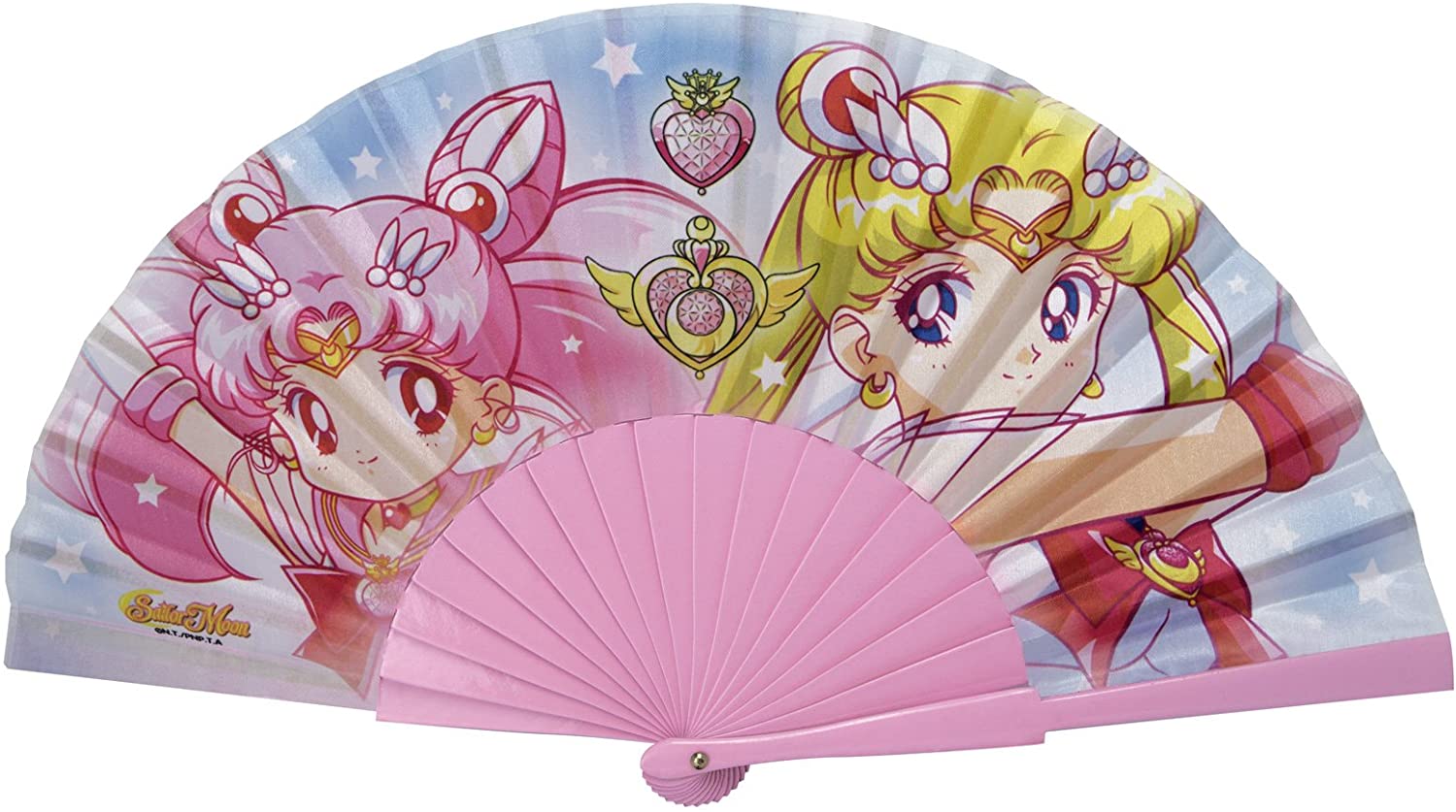 § Sailor Moon - Eventail Sailor Moon et Chibi Moon