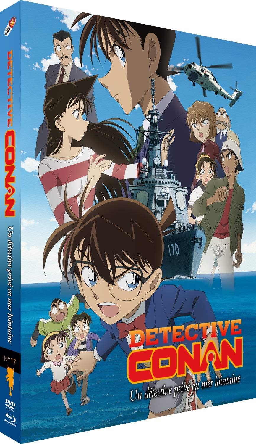 Détective Conan - Film 17 : Un Détective Privé En Mer Lointaine [Combo DVD, Blu-Ray] - flash vidéo