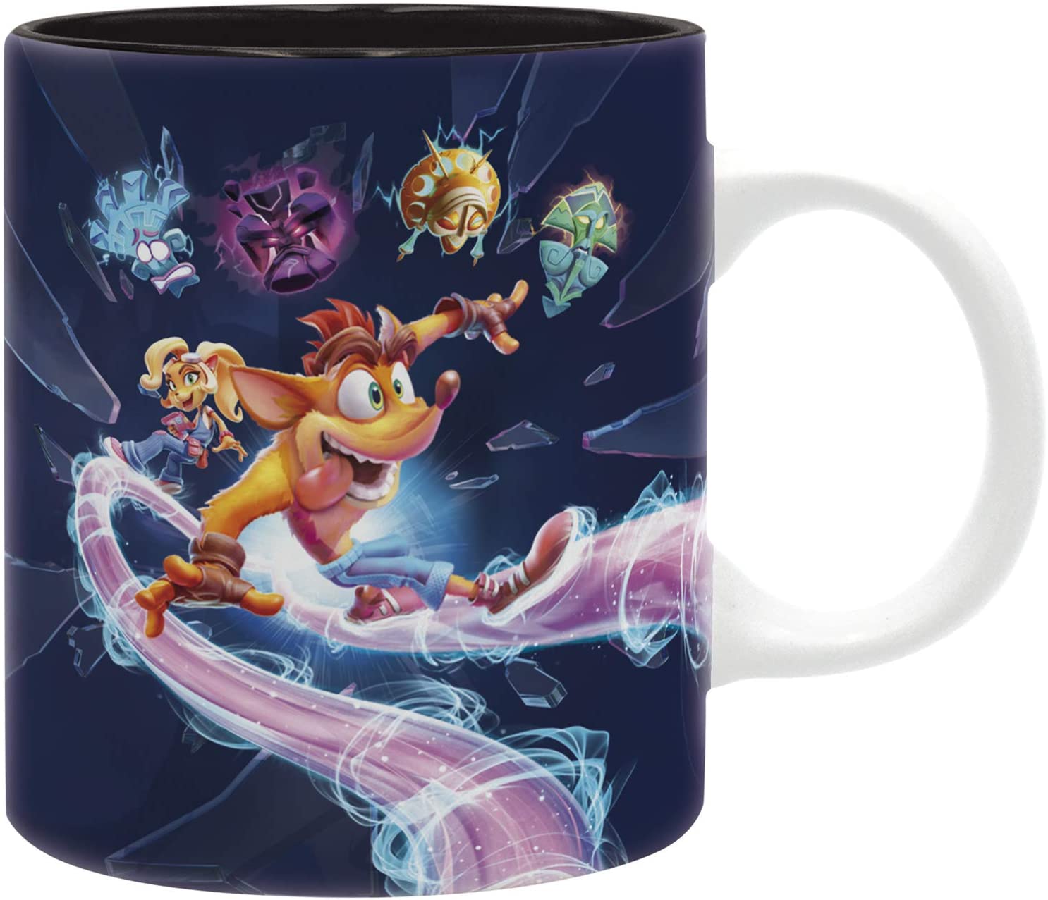 § Crash Bandicoot - Mug "It's About Time" 320ml - flash vidéo