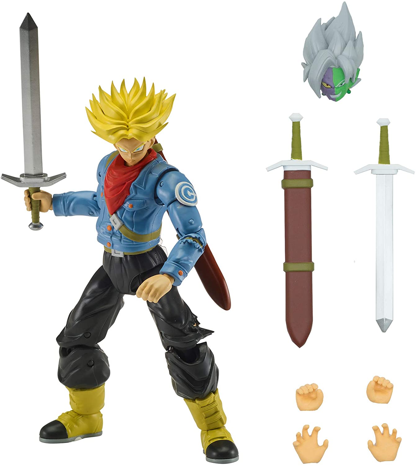 Dragon Ball Super - Future Super Saiyan Trunks Figure 17cm - flash vidéo