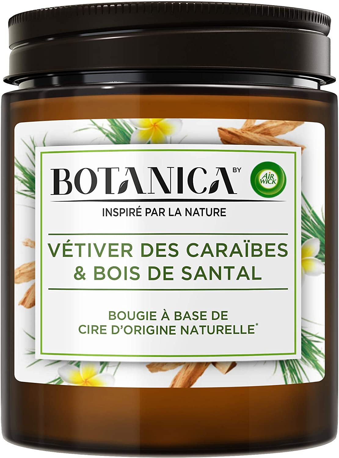 Airwick Botanica Bougie Caribbean Vetiver & Sandlewood