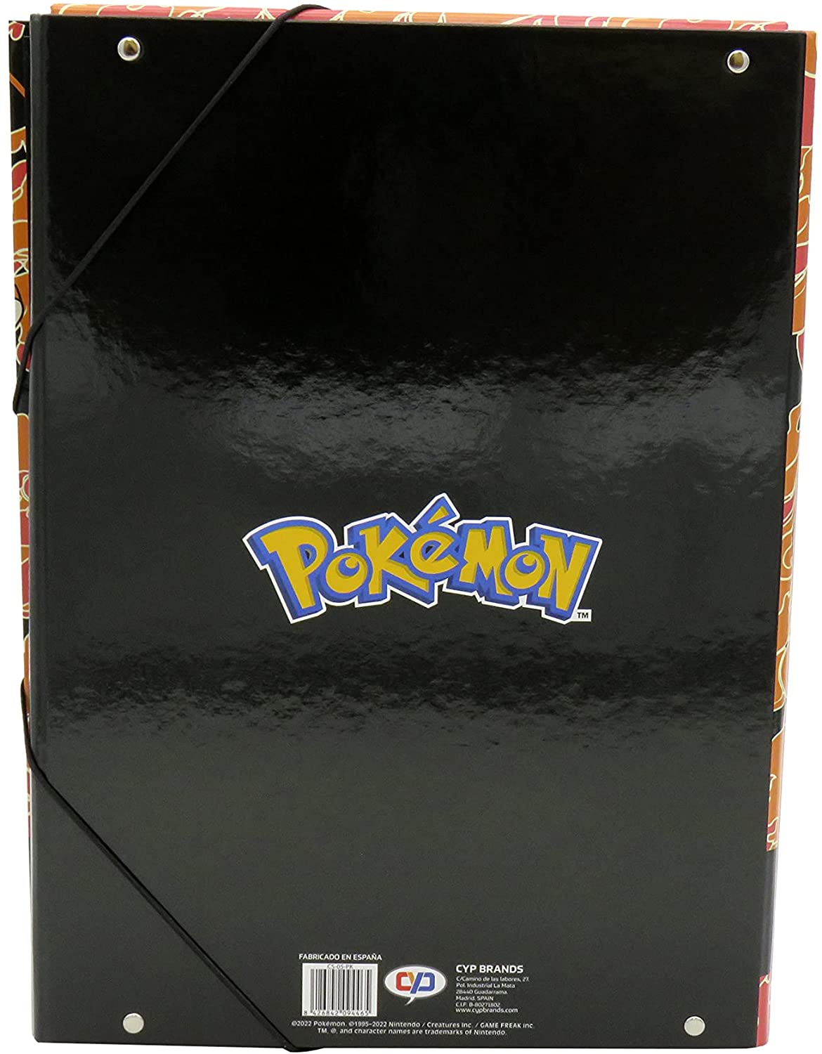 Pokémon - Classeur A4 à 3 volets Évolution de Salamèche - flash vidéo