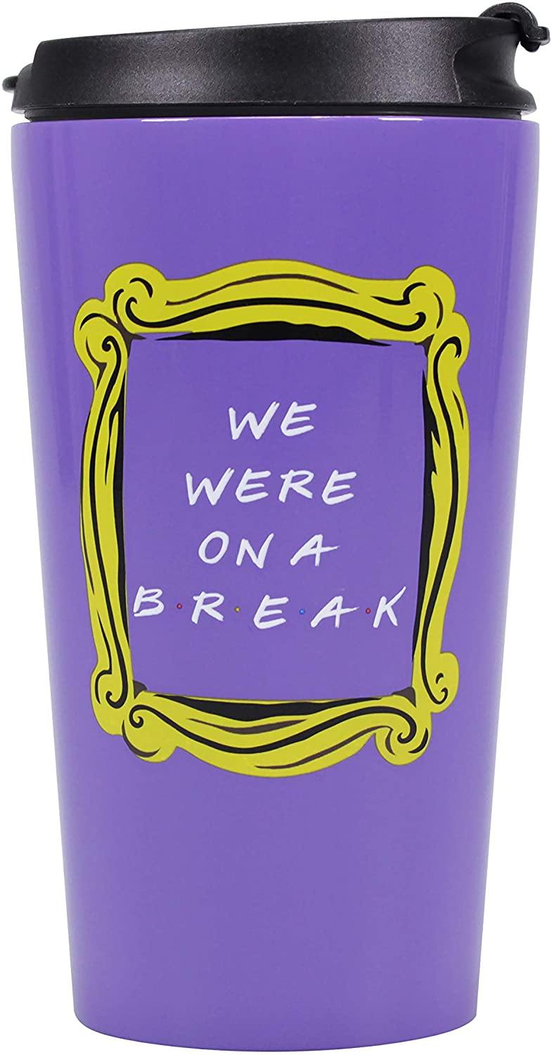 Friends - We Were On A Break Metal Travel Mug 300ml - flash vidéo