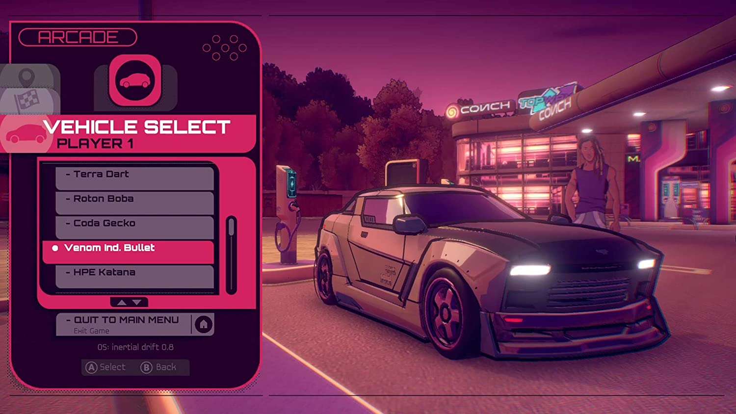 Inertial Drift - flash vidéo
